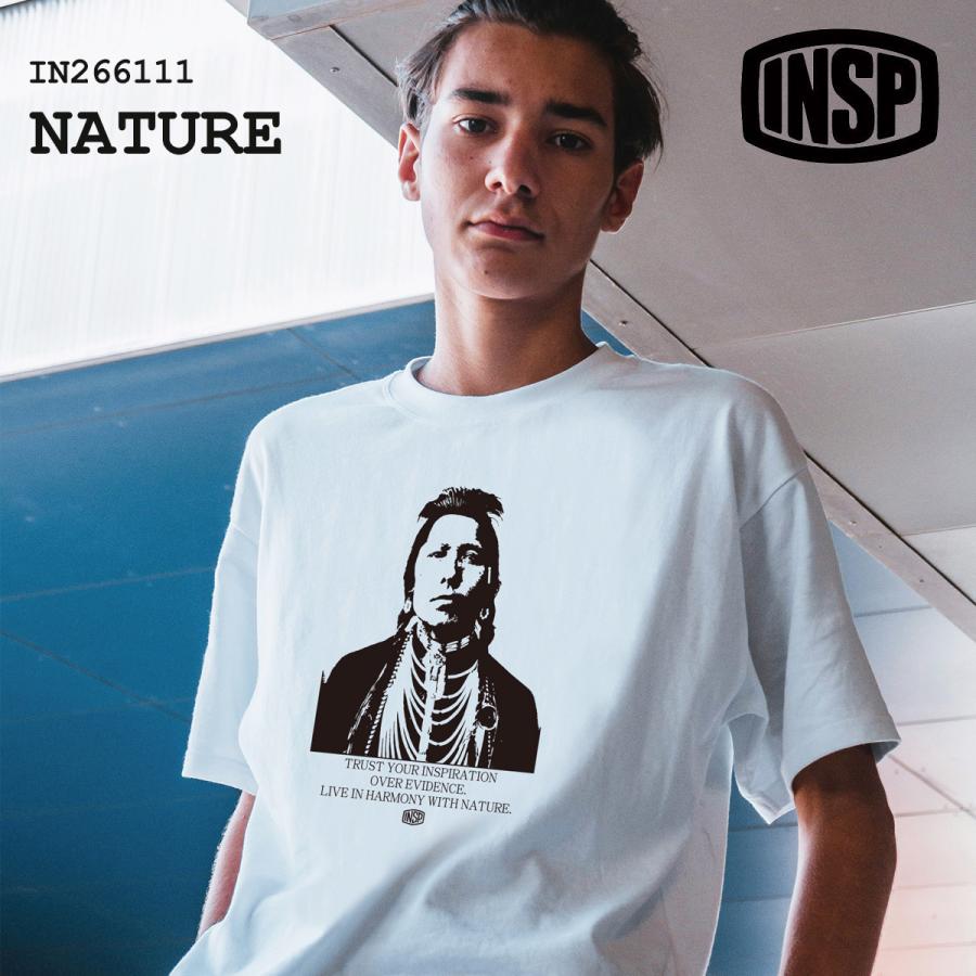 INSP（インスピ） 26 SS INSP Tシャツ NATURE トップス 半袖 コットン ロゴ アウトドア サーフィン メンズ ...