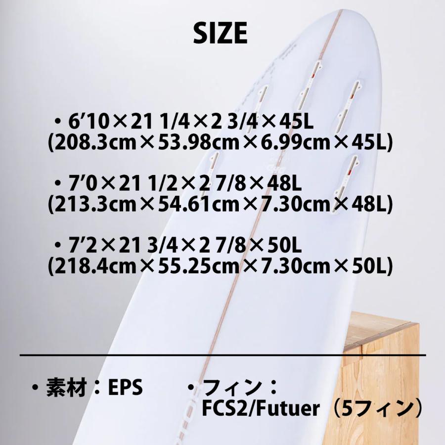 26 DHD サーフボード INTERCEPTOR EPS インターセプター 6'10〜7'2