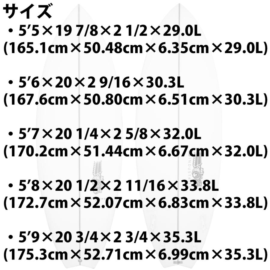 JS Industries Sub Xero サブ ゼロ PU FCS2 サーフボード 日本正規品