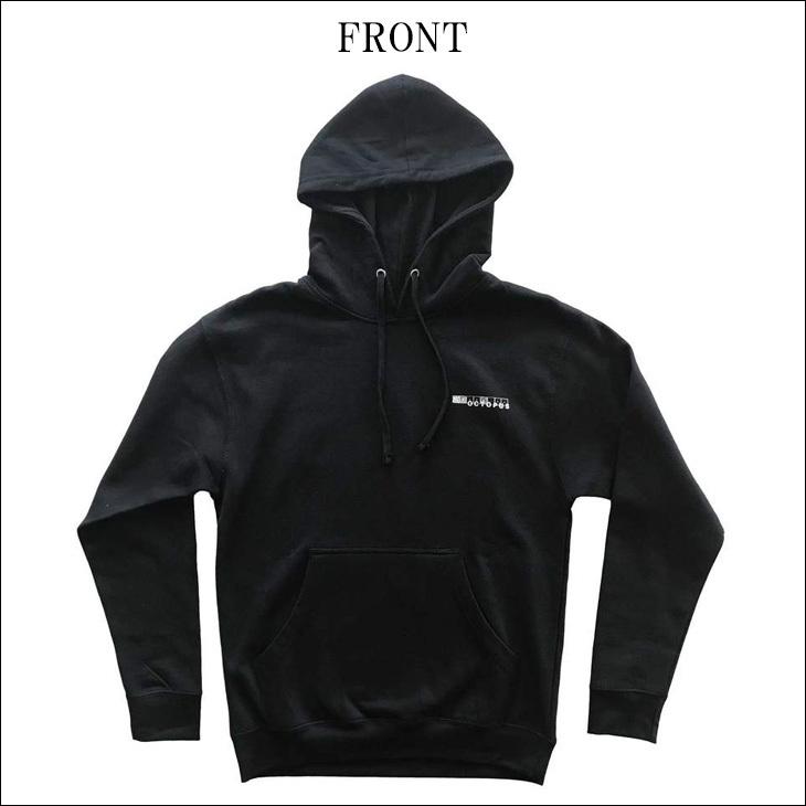 SSUR octopus hoody/Mフルジップ黒パーカー　刺繍 OCTOPUS（オクトパス） 21 OCTOPUS パーカー JUGGERNAUT HOODIE 長袖