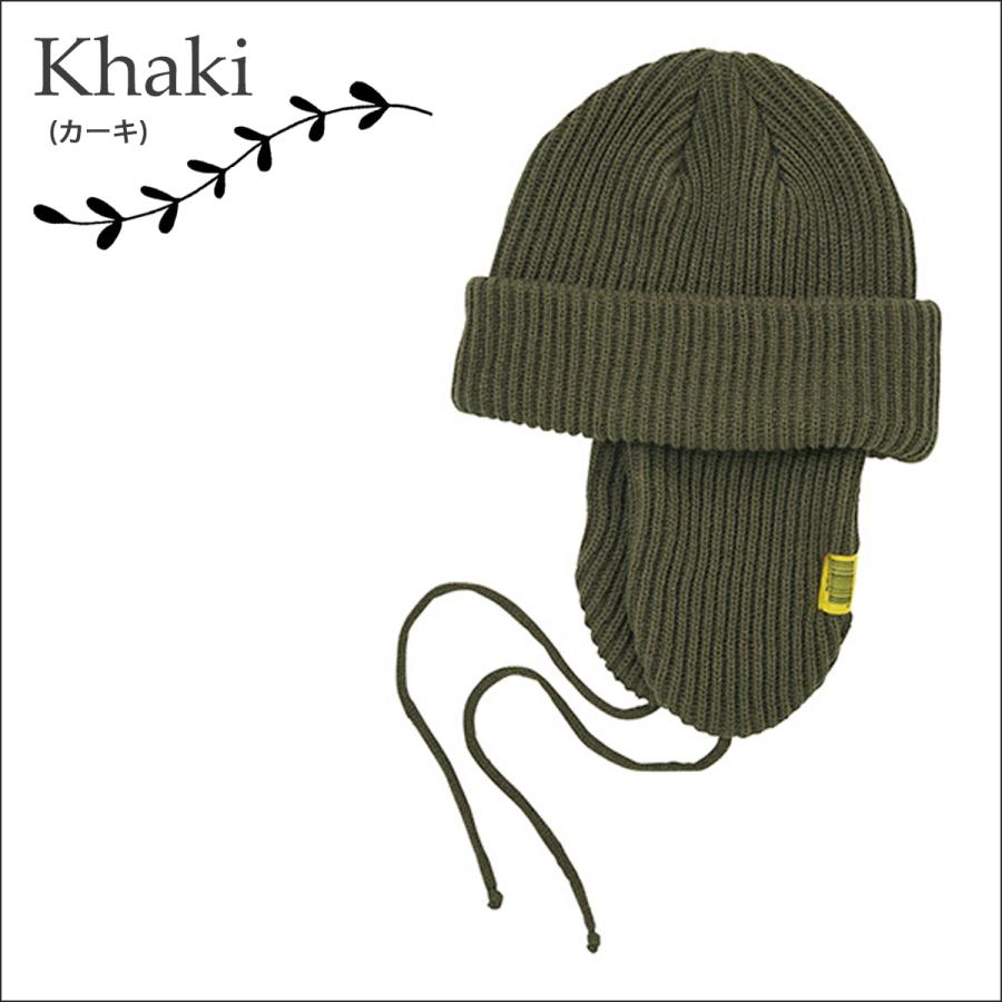 24 KiU キウ イヤーフラップビーニー EAR FLAPS BEANIE 帽子 ニット帽
