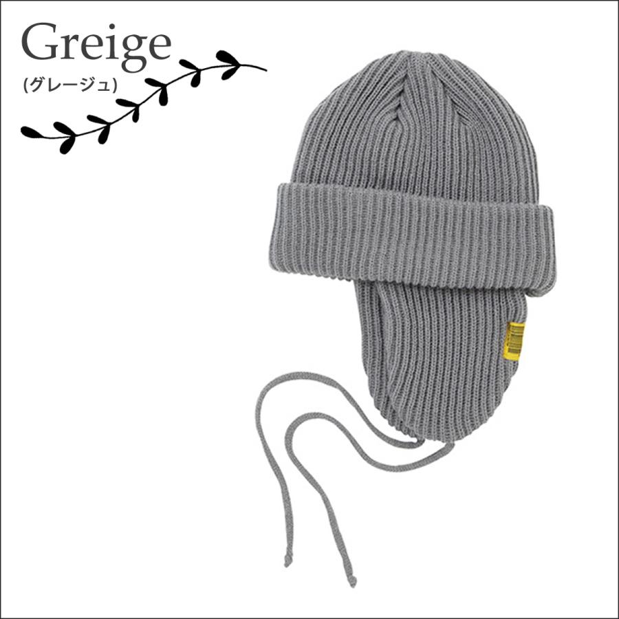 24 KiU キウ イヤーフラップビーニー EAR FLAPS BEANIE 帽子 ニット帽
