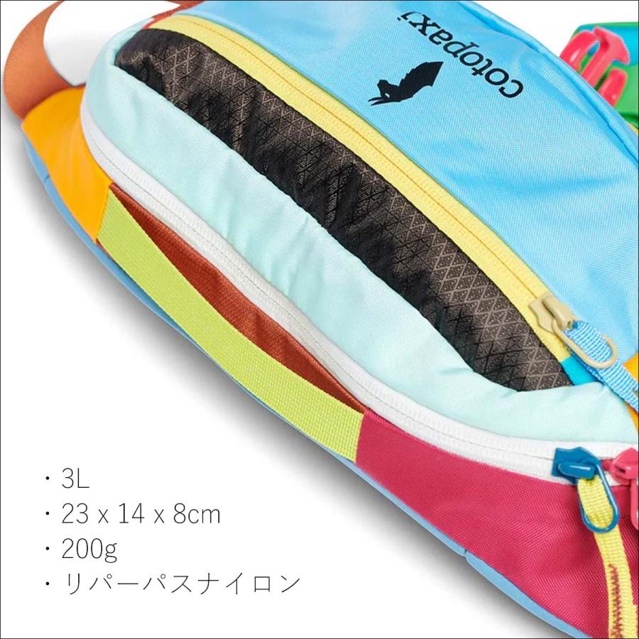 【正規品】美品★cotopaxiウエストポーチKapai3Lヒップパック Cotopaxi コトパクシ ウエストバッグ Kapai 3L Hip Pack Del Da ヒップ