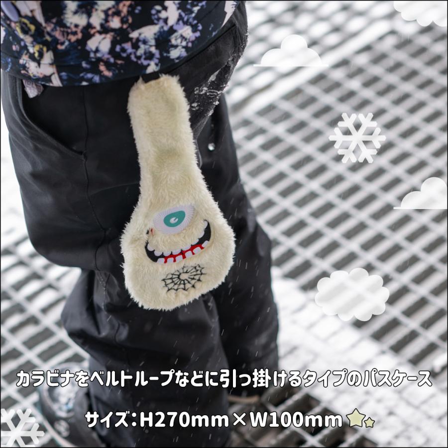 予約商品 26/27 スノー Kidona lab キドナラボ パスケース カラビナ