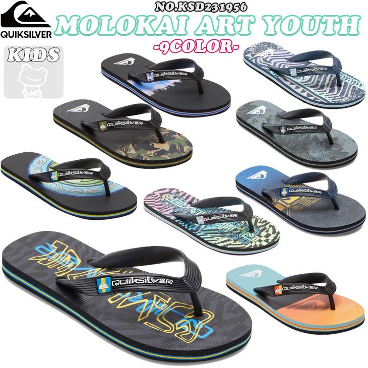 Quiksilver（クイックシルバー） 23 SS Quiksilver ンダル MOLOKAI ART