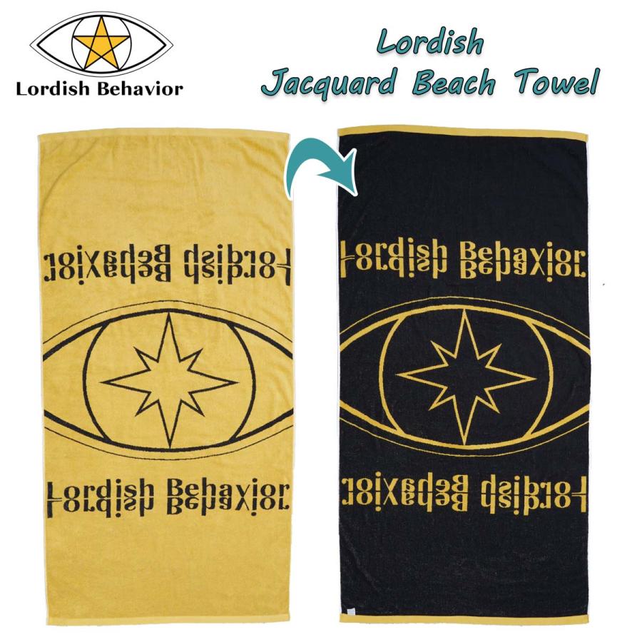 Lordish Behavior ローディッシュビヘイビア ビーチタオル バスタオル
