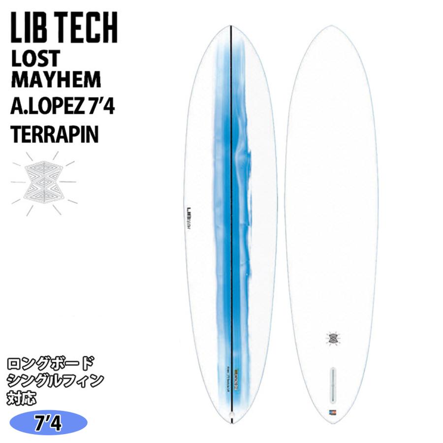 Libtech Lost 6‘0‘’サーフボード Proteckフィン付き Libtech Lost 6'0''サーフボード Proteckフィン付き マリンスポーツ