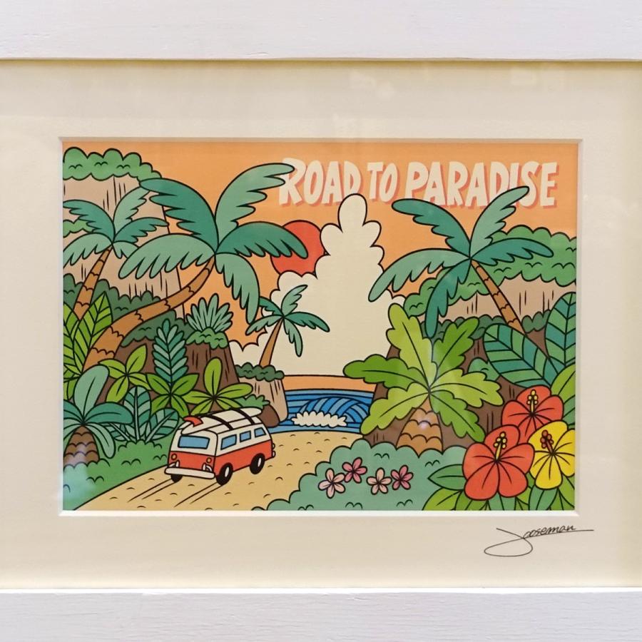 LOOSEMAN ルーズマン アートプリント ROAD TO PARADISE Art Print