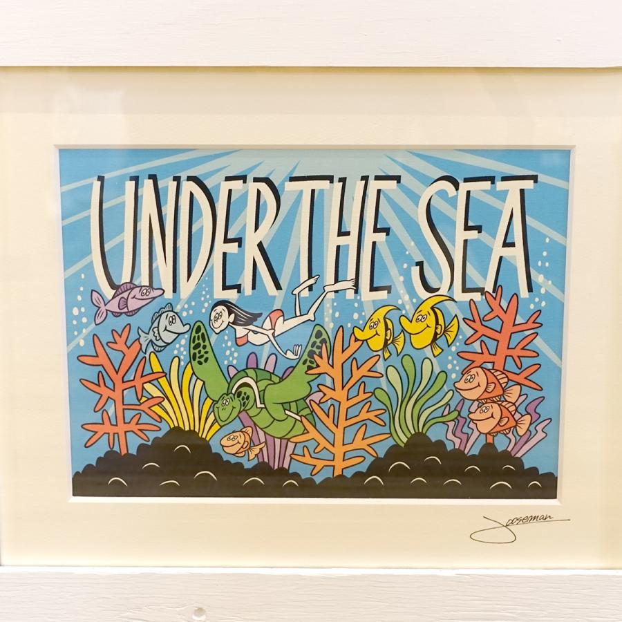 LOOSEMAN ルーズマン アートプリント UNDER THE SEA Art Print