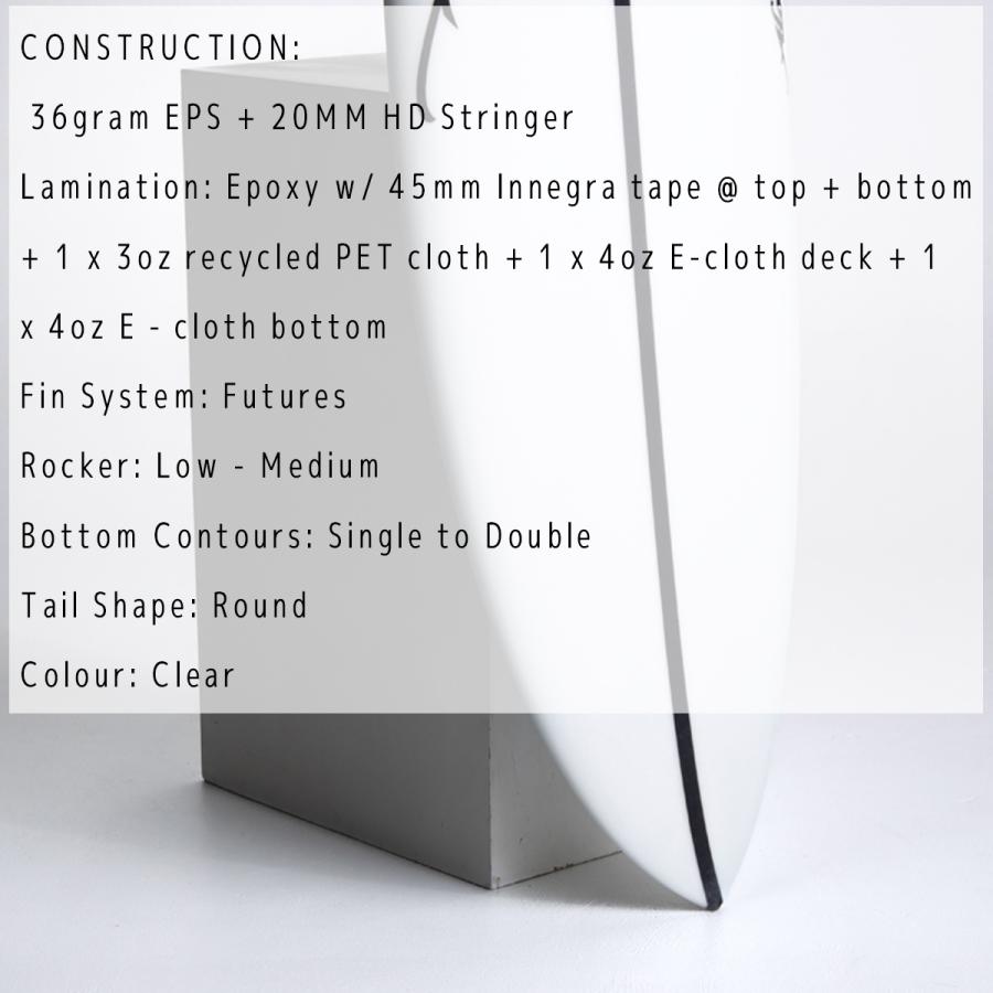 25 ALOHA SURFBOARDS アロハ サーフボード LOPEZ NEW FISH SHADOW