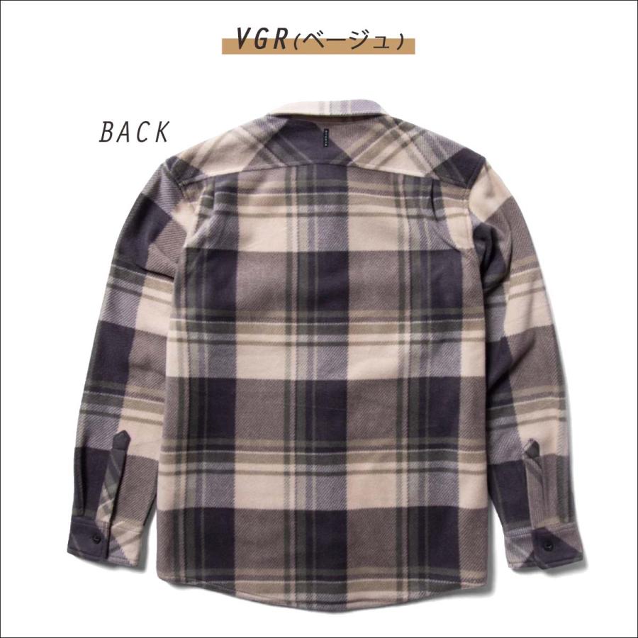 23/24 FW VISSLA ヴィスラ 長シャツ ECO-ZY LS POLARFLANNEL 長袖 チェック柄 襟あり ポケット付き メンズ ユニセックス M511YECO2303  日本正規品｜stradiy｜04