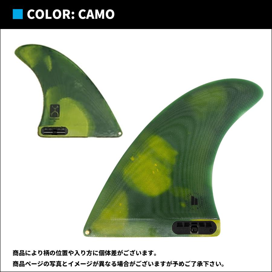 FCSII Rob Machado クアッドフィン　カモグリーン 美品 FCS FCS2 シングルフィン ロングボード フィン ロブマチャド PG Rob