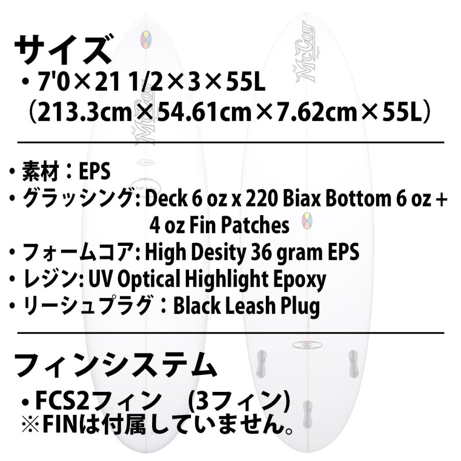 26 McCoy Surfboards マッコイ サーフボード ALL ROUND NUGGET FCS2 XF