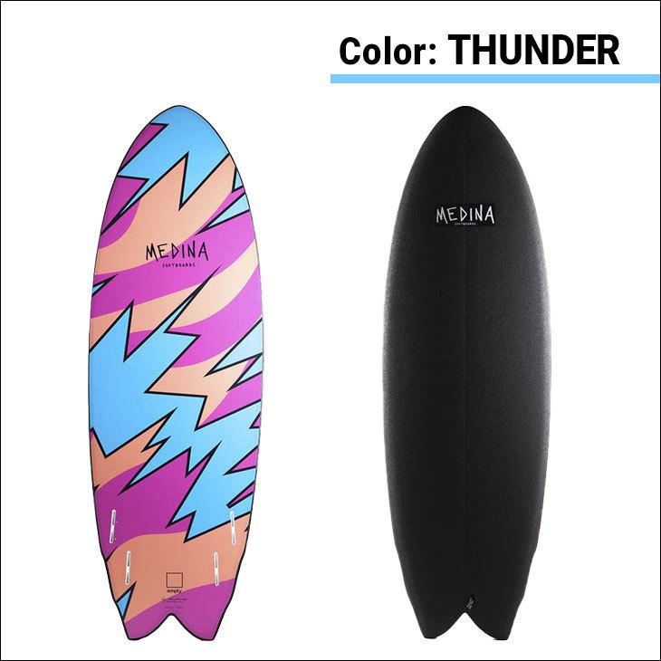 2022年 MEDINA SOFTBOARDS THUNDER 5'6 メディナ メディーナ