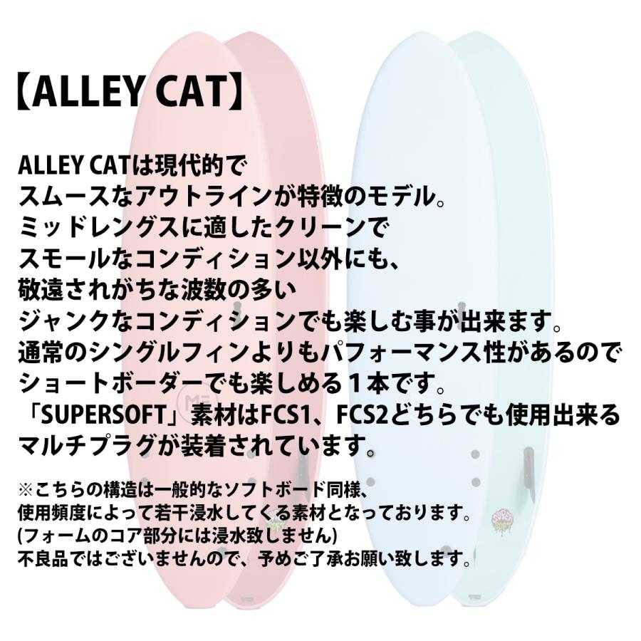 25 ミックファニングソフトボード ALLEY CAT アリーキャット 25 ミックファニングソフトボード ALLEY CAT アリーキャット