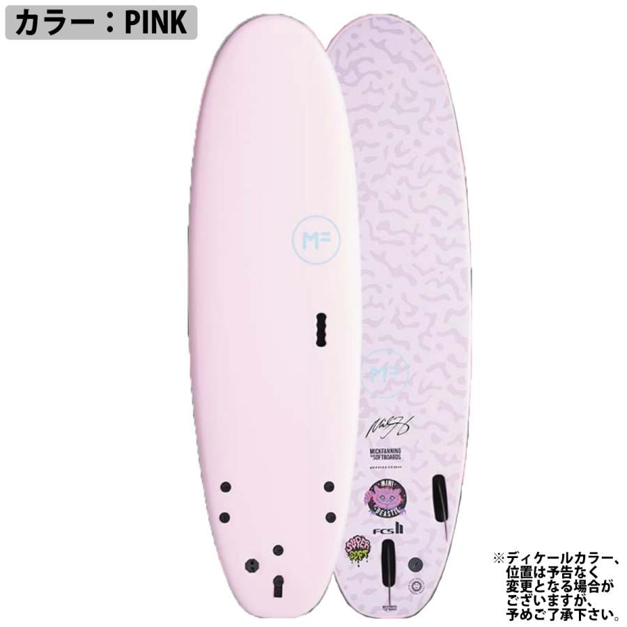 26 ミックファニングソフトボード MINI BEASTIE SUPER SOFT TRI ミニ
