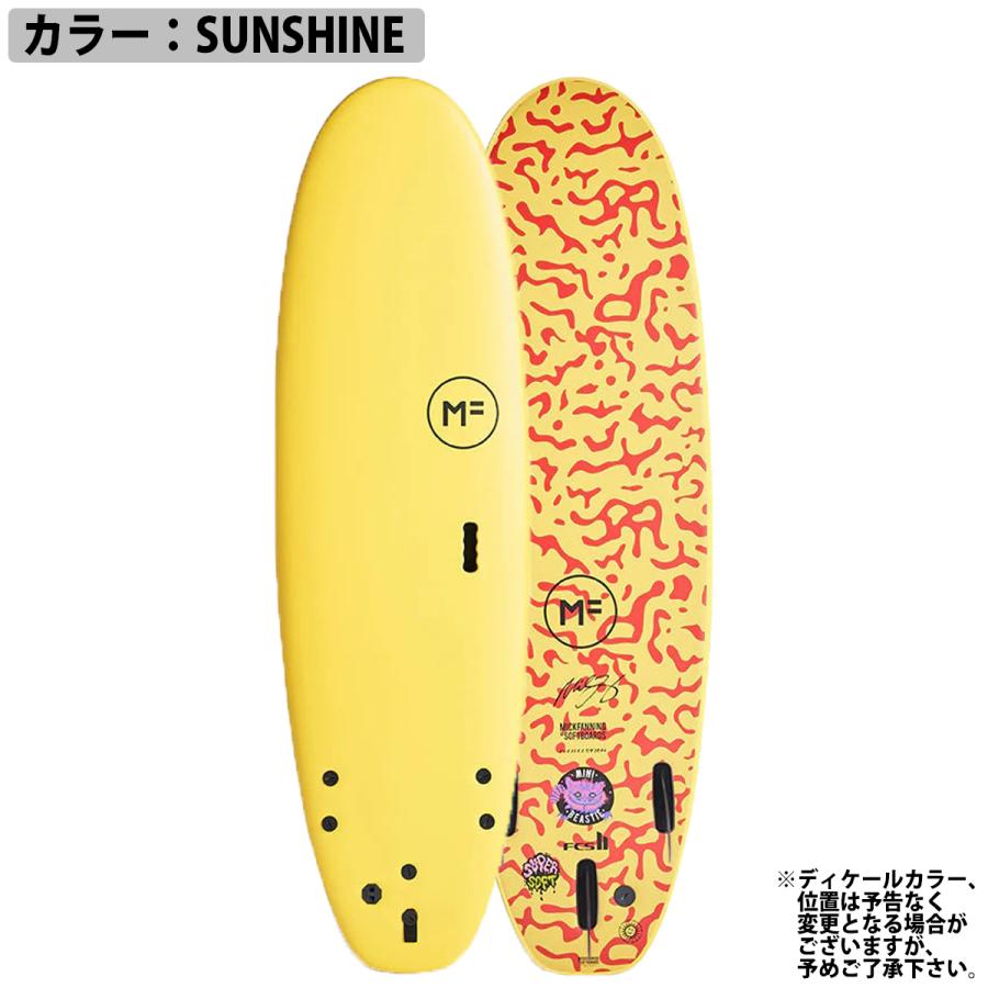 26 ミックファニングソフトボード MINI BEASTIE SUPER SOFT TRI ミニ