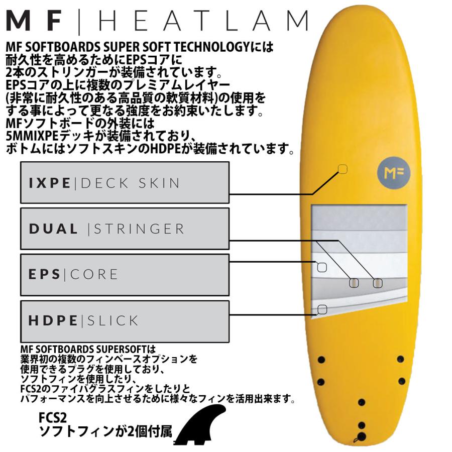 ミックファニングソフトボード7ft super soft