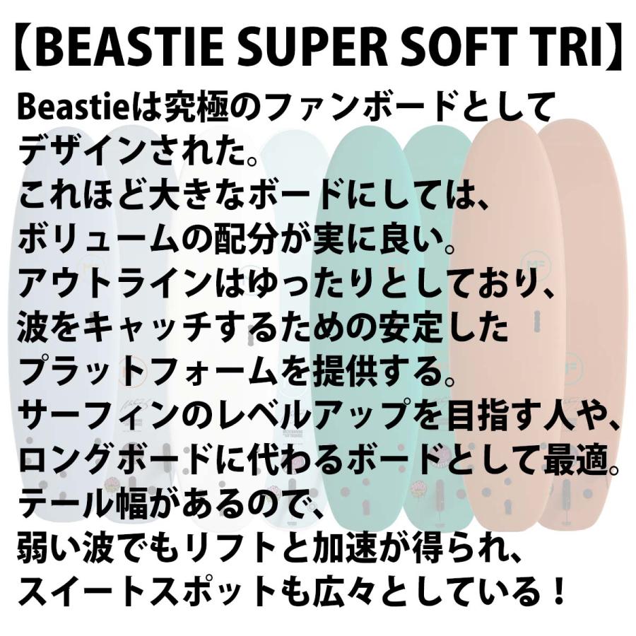 25 ミックファニングソフトボード BEASTIESUPERSOFTTRI 25 ミックファニングソフトボード BEASTIESUPERSOFTTRI