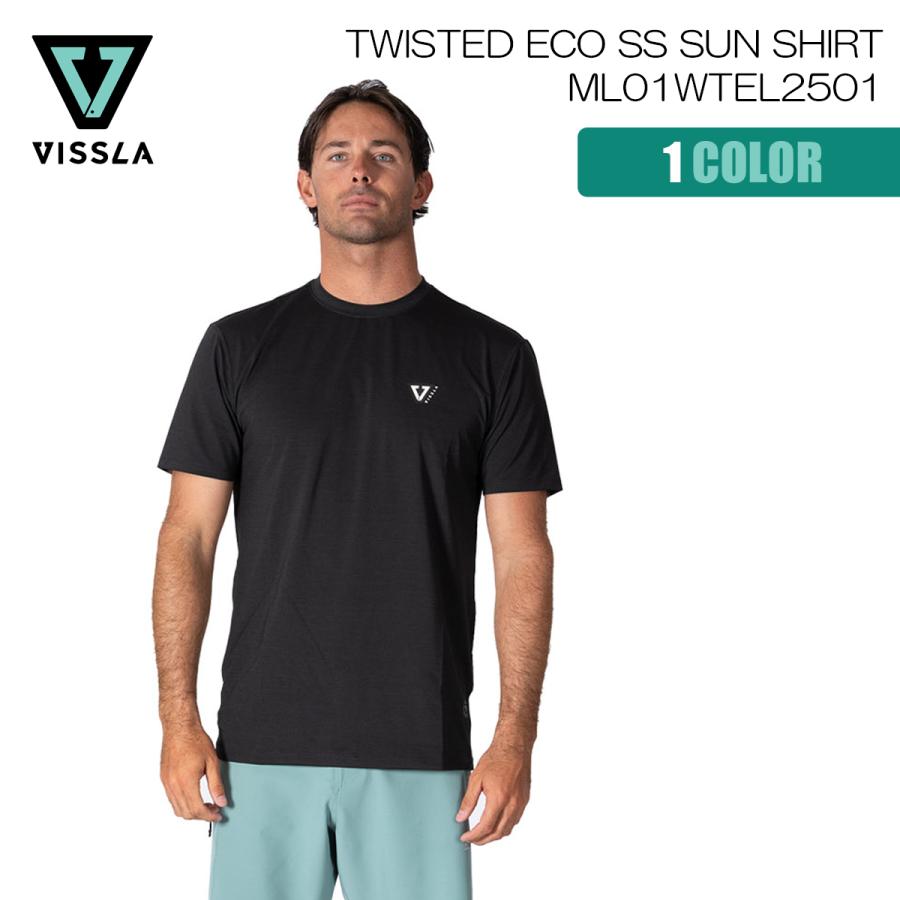 25 VISSLA ヴィスラ ラッシュガード Tシャツ 半袖 トップス 速乾 抗菌