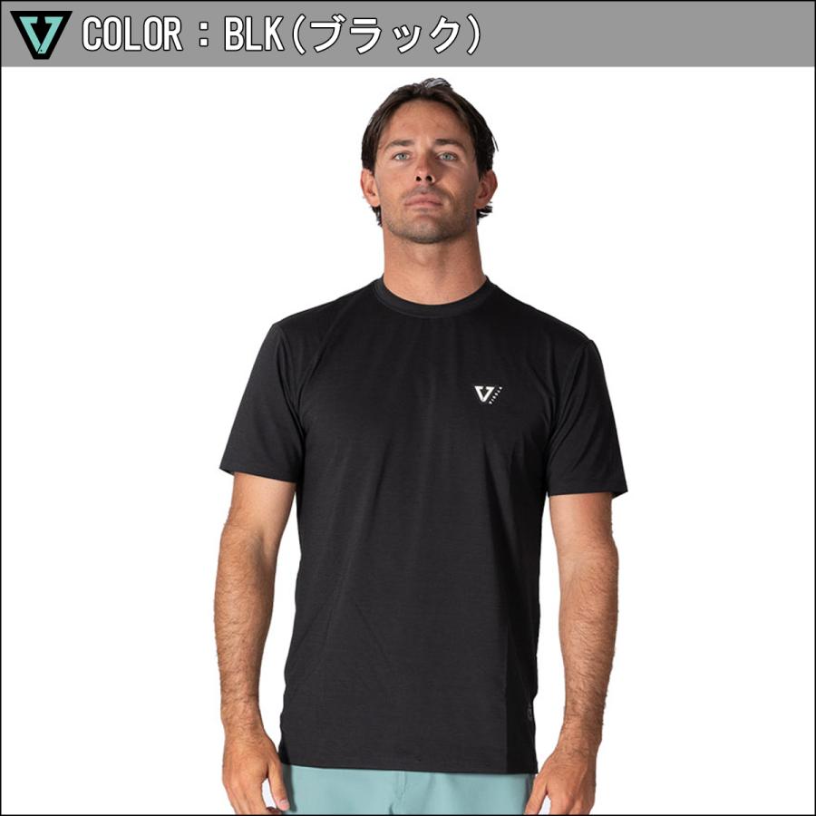 25 VISSLA ヴィスラ ラッシュガード Tシャツ 半袖 トップス 速乾 抗菌