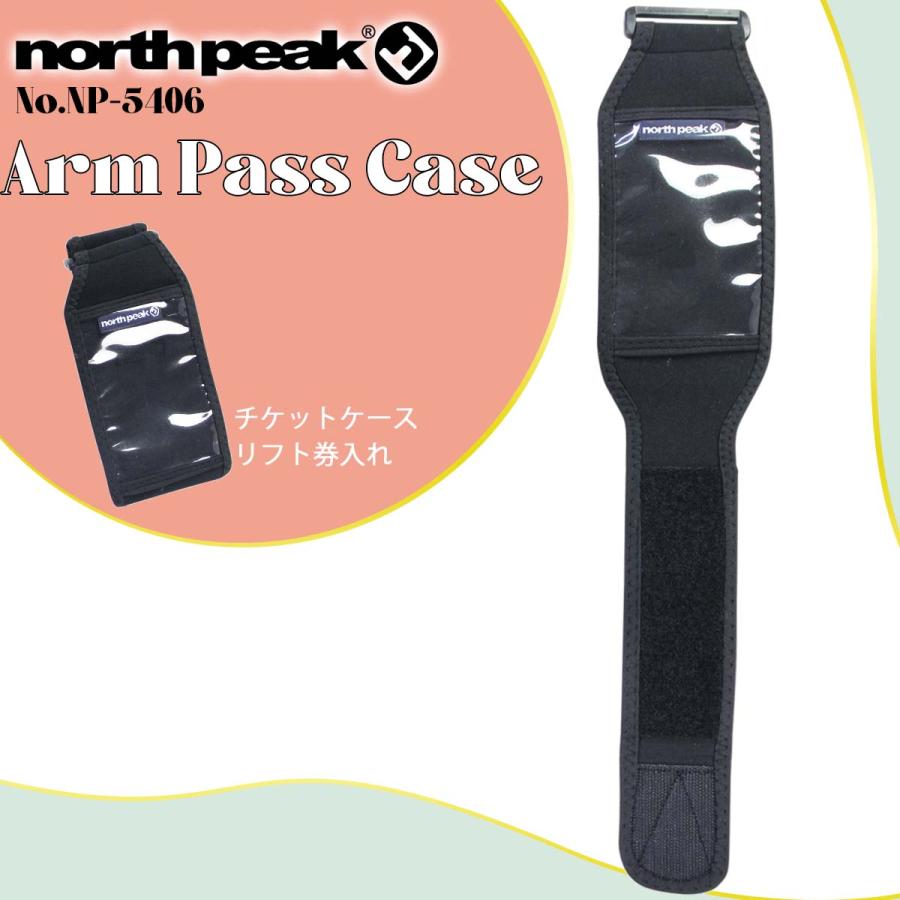 north peak（ノースピーク） 23/24 スノー アームパスケース Arm Pass