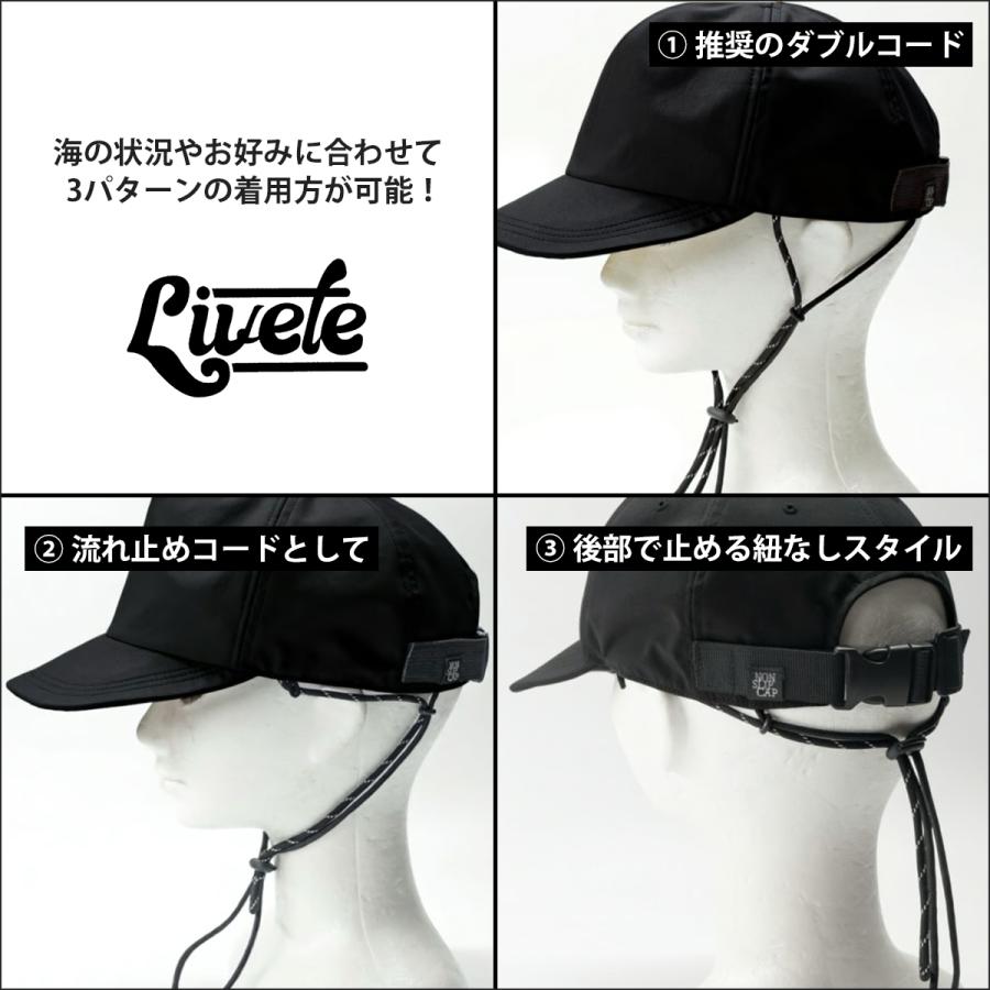 26 LIVETE サーフキャップ ノンスリップサーフキャップ Non-Slip