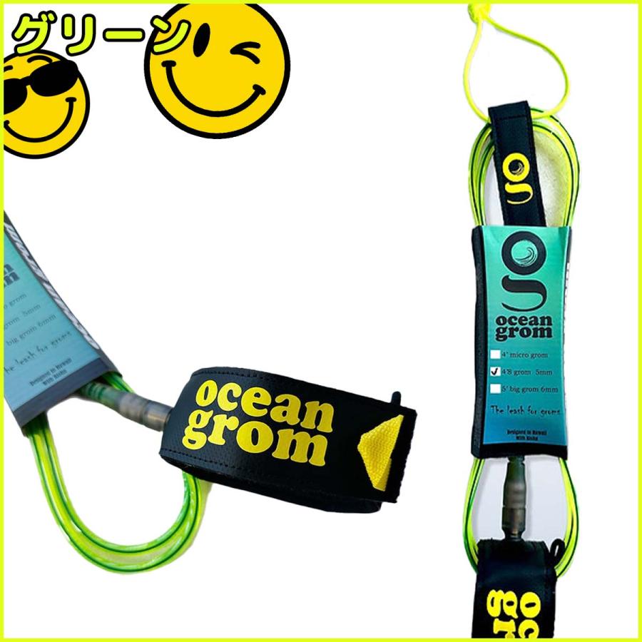 ocean grom オーシャングロム リーシュコード 4フィート 4.8フィート