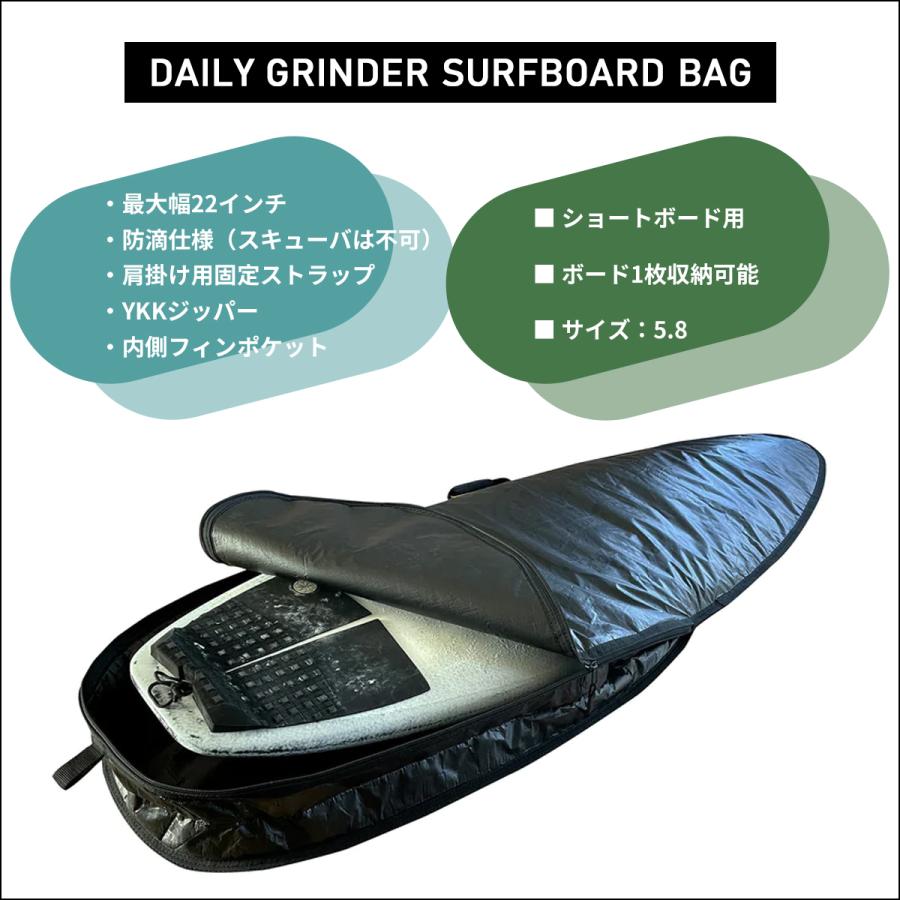 ショートボード + バッグ Amazon | UP SURFサーフボードバッグ、エンターテインメントと