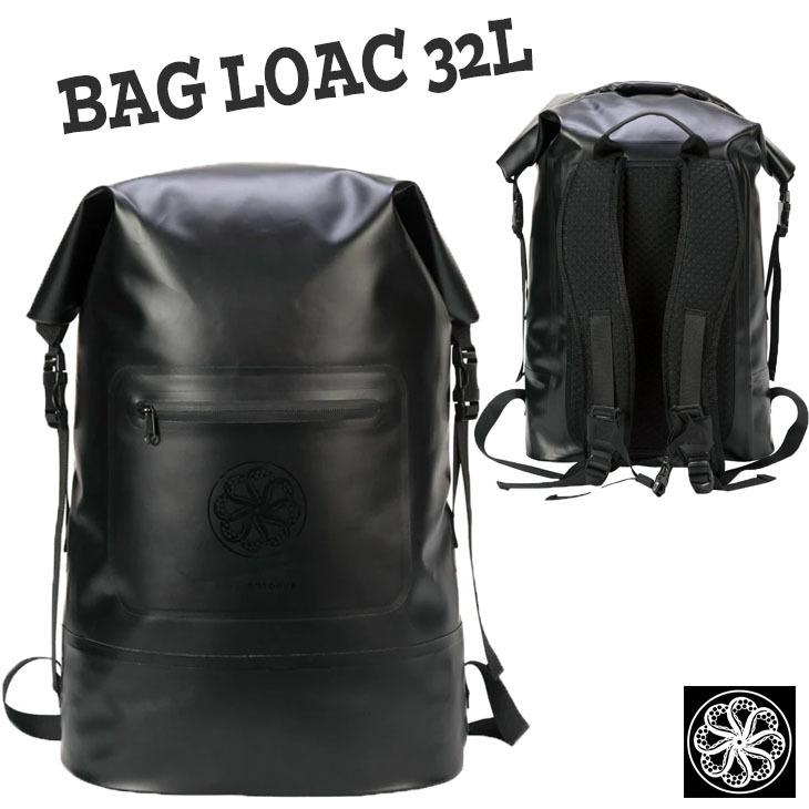 OCTOPUS ブラックバックパック 中型（定価35,000円 OCTOPUS（オクトパス） 22 OCTOPUS IS REAL バックパック BAG LOAC 2.0