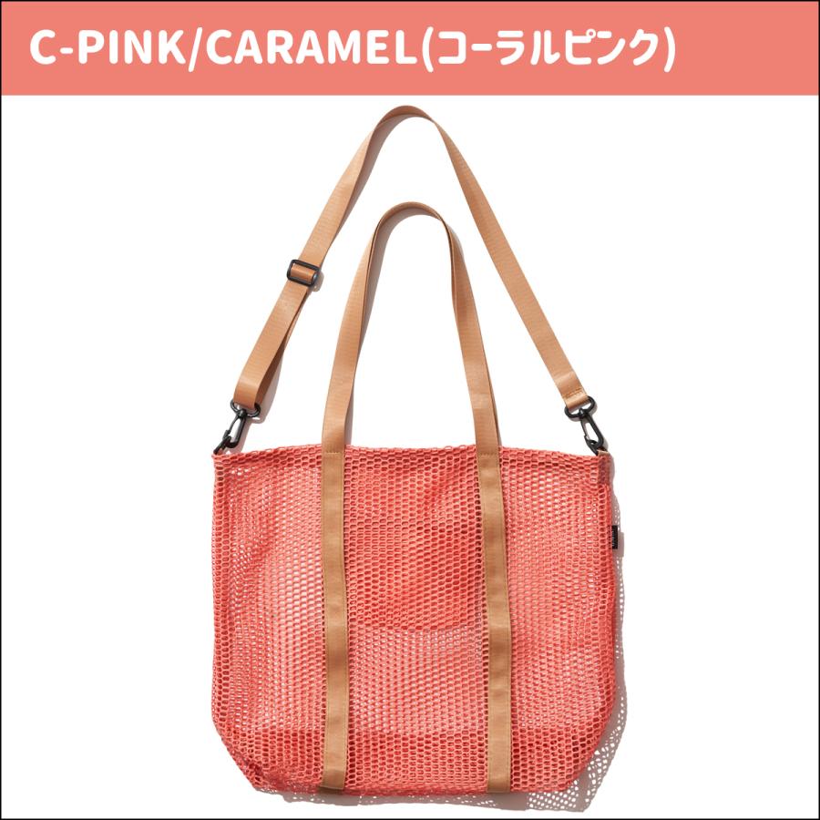 24 OMCC トートバッグ MESH TOTE 2.0 メッシュトート 鞄 ショルダーストラップ ショルダートート カラフル レディース ユニセックス OMC-MST0002 日本正規品 |  | 08