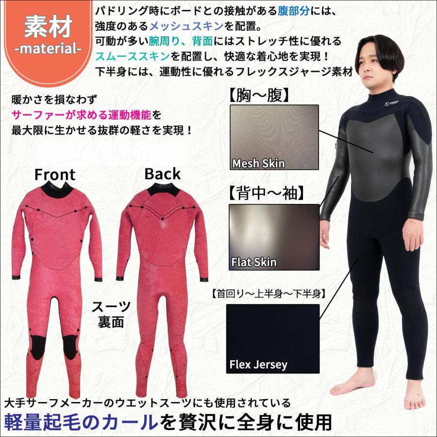 26/27 FW Oreal オリアル セミドライ カスタム ロングチェストジップ