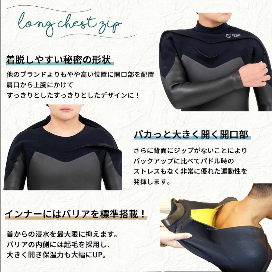 25/26 FW Oreal オリアル セミドライ カスタム ロングチェストジップ