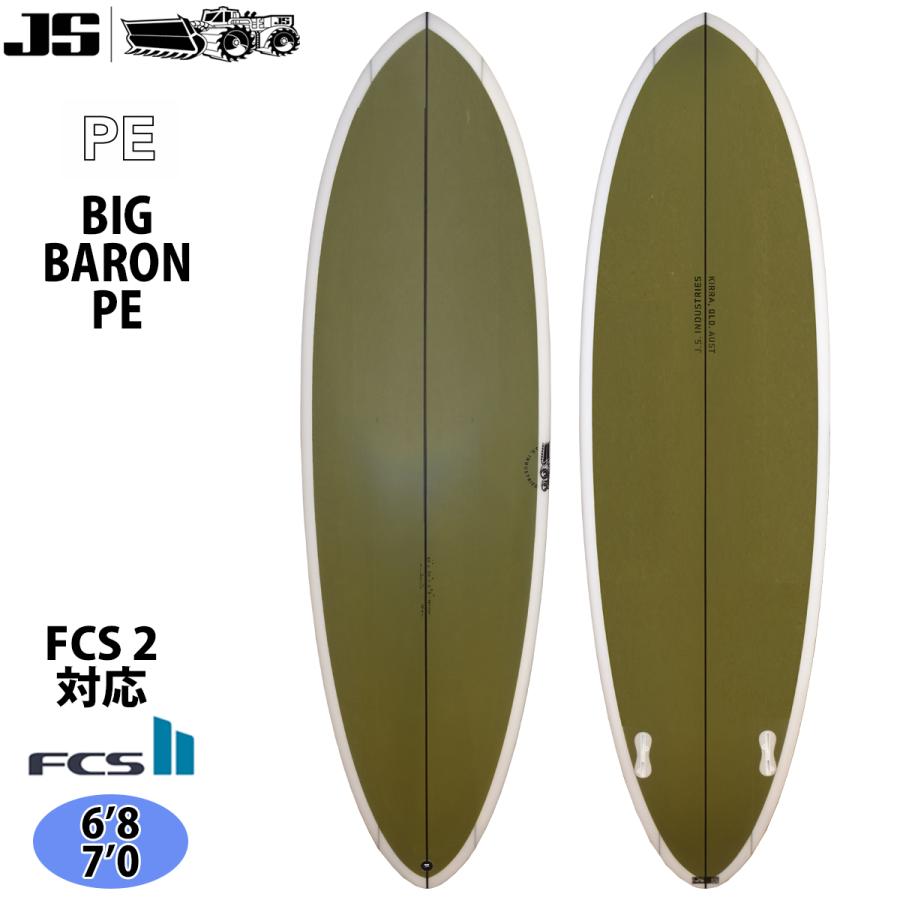 23 JS Industries サーフボード Big Baron PE FCS2 ビッグバロン 6'8 
