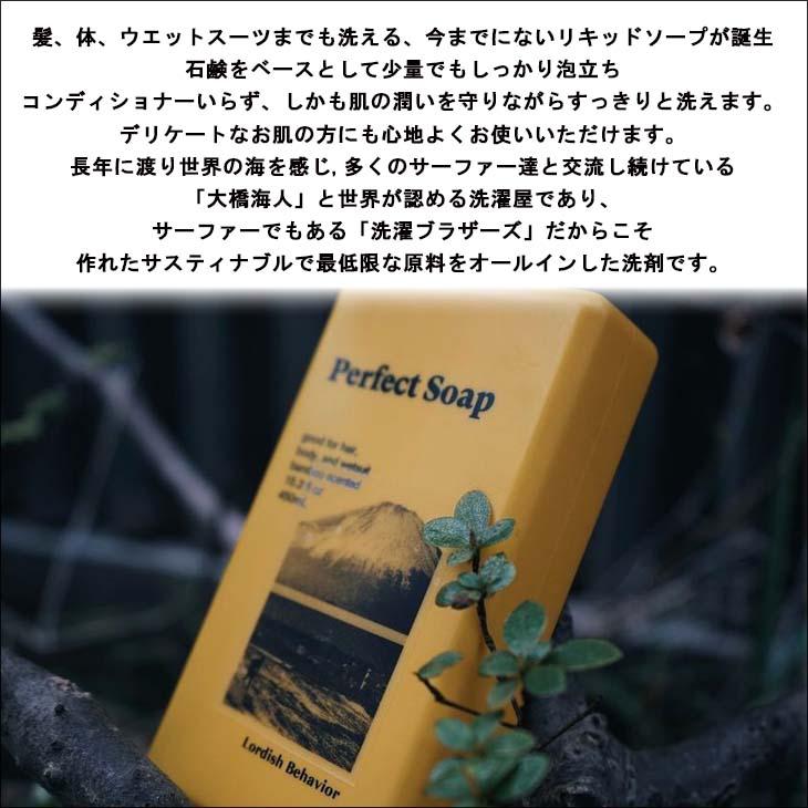 Lordish Behavior 【Perfect Soap】 ウェットシャンプー リキッド