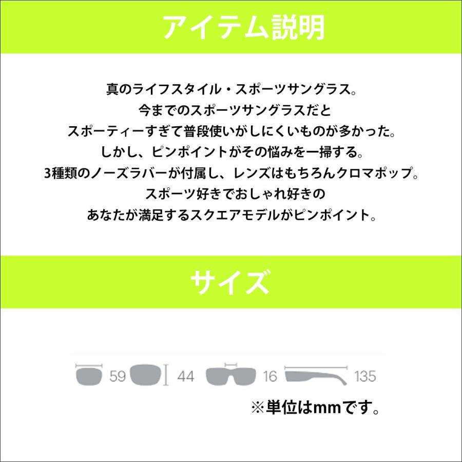 23 SMITH スミス サングラス Pinpoint マット フレーム 釣り 海 自転車