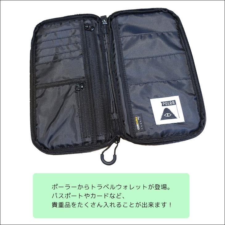 POLeR（ポーラー） トラベルウォレット TRAVEL WALLET キャンプ 財布