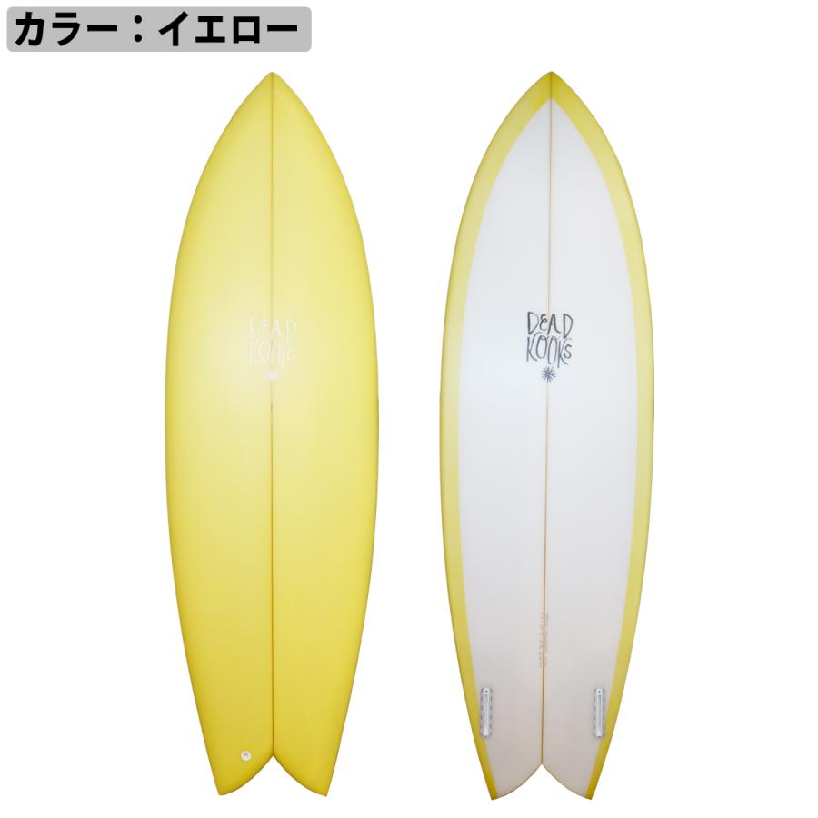 値下げ湘南手渡し　デッドクークス サイコキャンディー5’7 fishフィン付 湘南手渡しデッドクークス サイコキャンディー5'7 fishフィン付