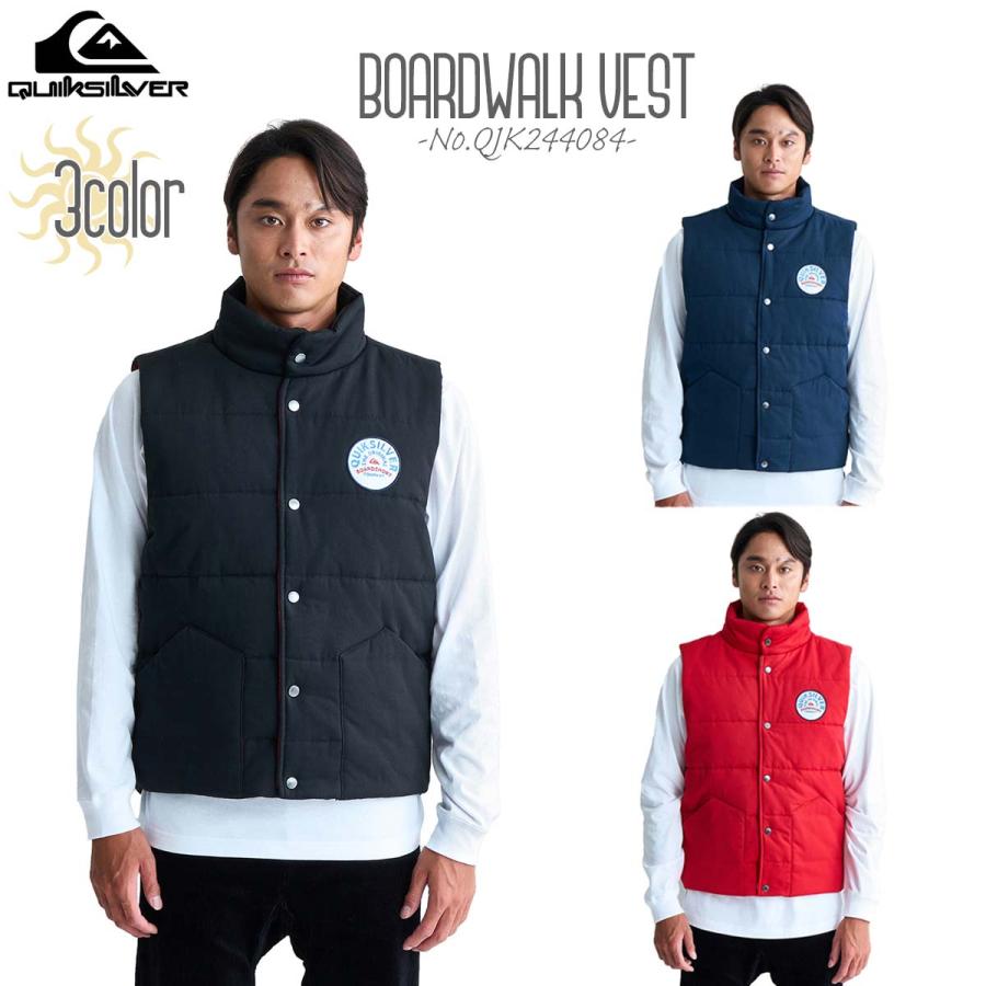 Quiksilver 24 FW クイックシルバー ベスト BOARDWALK VEST