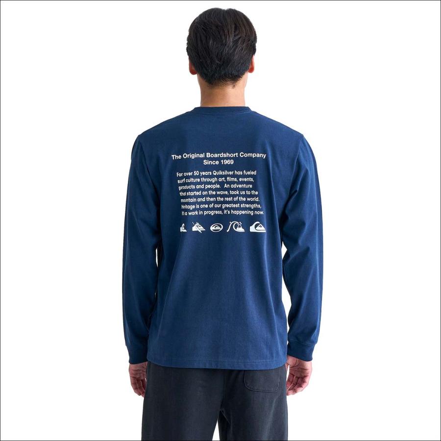 Quiksilver（クイックシルバー） 24 FW Quiksilver ロンT QS HISTORY