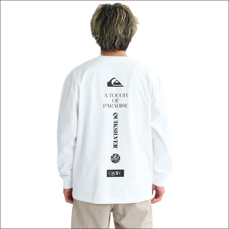 25 FW Quiksilver クイックシルバー ロンT TC VERTICAL LOGO LT 長袖 T