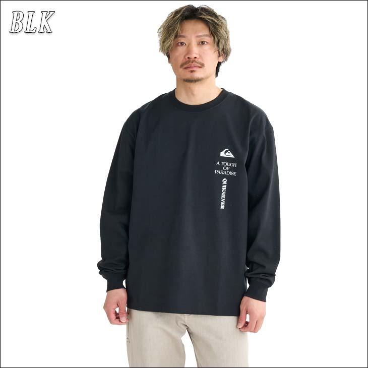 25 FW Quiksilver クイックシルバー ロンT TC VERTICAL LOGO LT 長袖 T