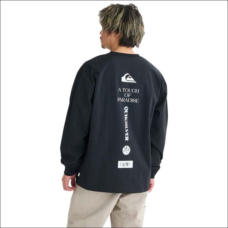 25 FW Quiksilver クイックシルバー ロンT TC VERTICAL LOGO LT 長袖 T
