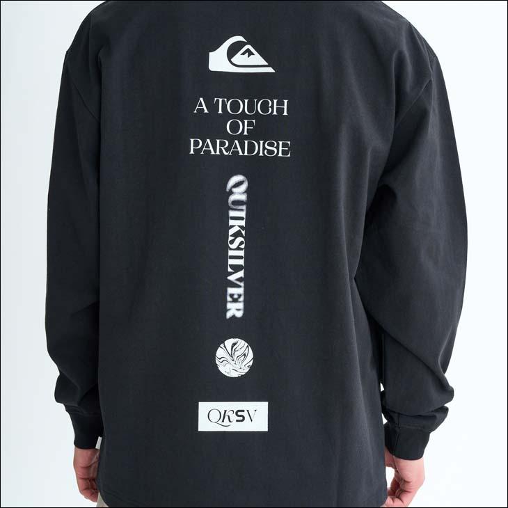 25 FW Quiksilver クイックシルバー ロンT TC VERTICAL LOGO LT 長袖 T