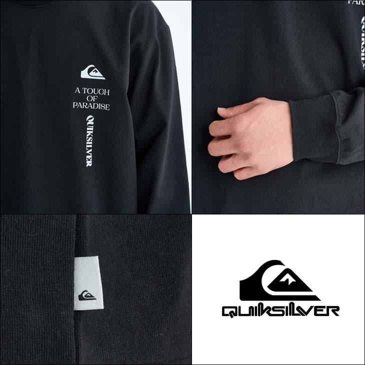 25 FW Quiksilver クイックシルバー ロンT TC VERTICAL LOGO LT 長袖 T