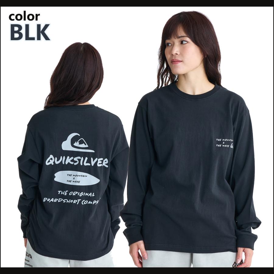 DECEMBER MAY 長袖シャツ 黒 蛍光 26 SS Quiksilver ロンT NEW HD LT 長袖 Tシャツ ユニセックス