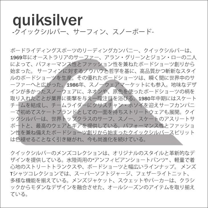 Quiksilver（クイックシルバー） 23 SS Quiksilver ラッシュガード