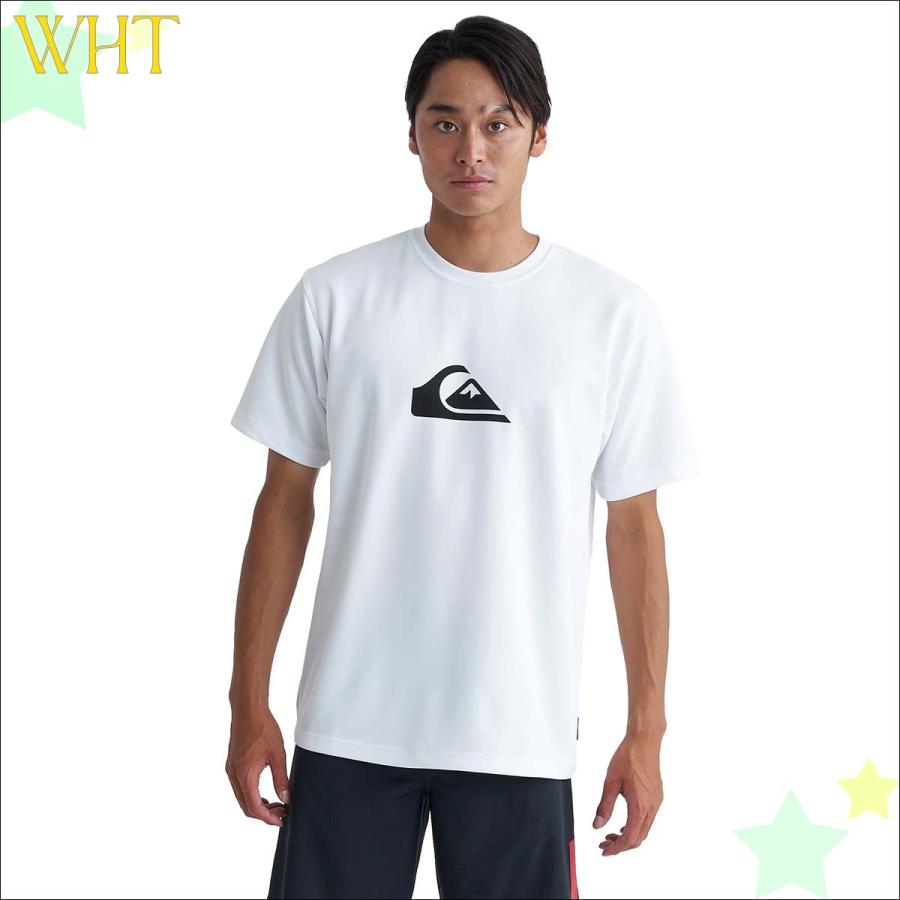 24 QUIKSILVER クイックシルバー ラッシュガード COMP LOGO 24SS 半袖 Tシャツ 水着 メンズ 2024年春夏 QLY241005 日本正規品｜stradiy｜09