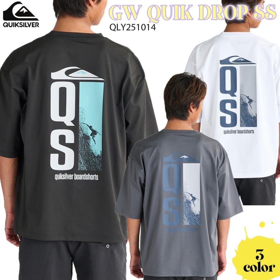 ★QUIKSILVER★ラッシュガード/袖なし ルーズフィット UPF50+ Quiksilver 25 QUIKSILVER クイックシルバー ラッシュガード