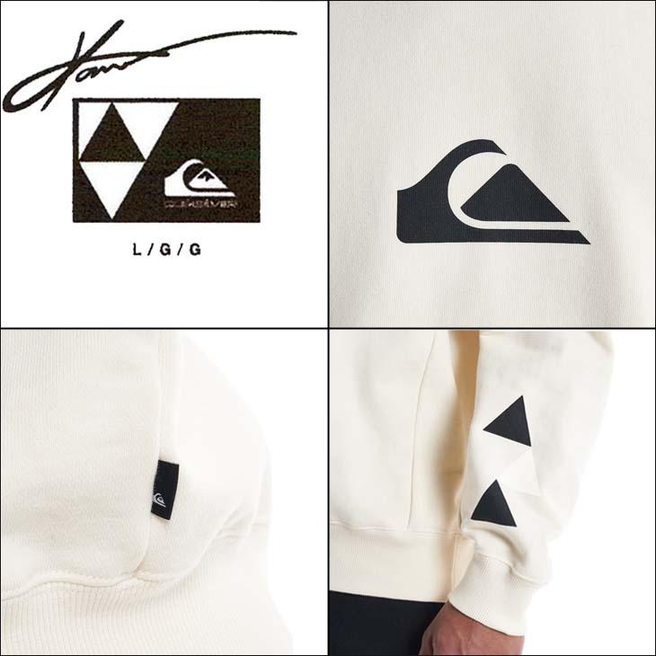 Quiksilver 22 FW クイックシルバー スウェットTHREE CREW SWEAT 